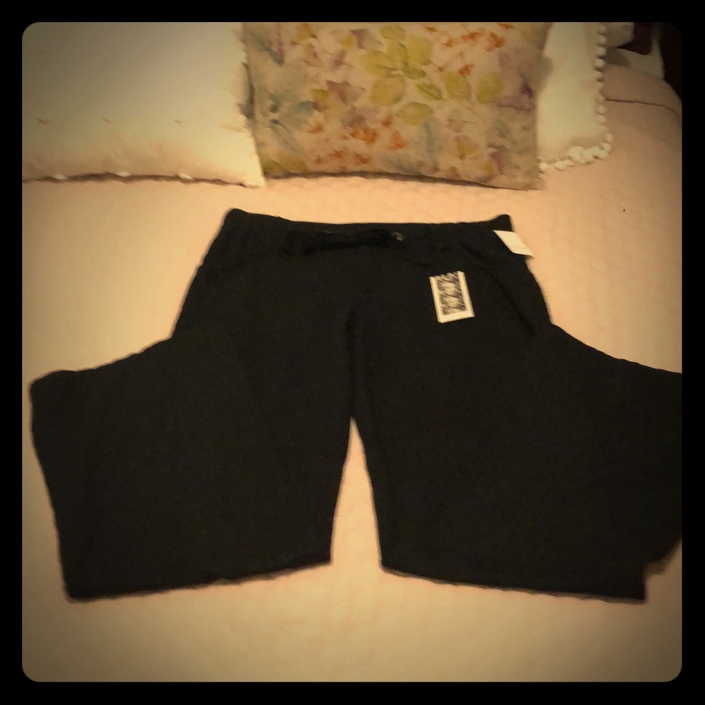 Jessica Simpson Linen Blend pants-black size L